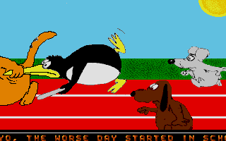 Cartoontro atari screenshot