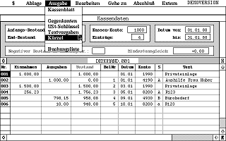 Cashflow atari screenshot