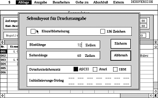 Cashflow atari screenshot