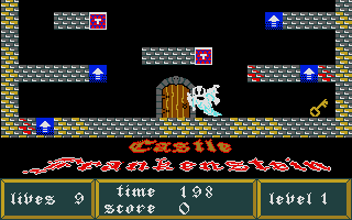 Castle Frankenstein atari screenshot