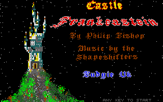 Castle Frankenstein atari screenshot