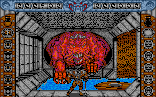 Castle Warrior atari screenshot