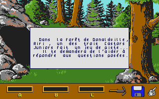 Castors Juniors dans la Forêt (Les) atari screenshot