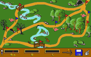 Castors Juniors dans la Forêt (Les) atari screenshot