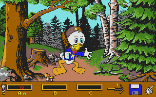 Castors Juniors dans la Forêt (Les) atari screenshot