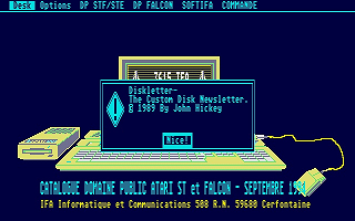 Catalogue Domaine Public IFA atari screenshot