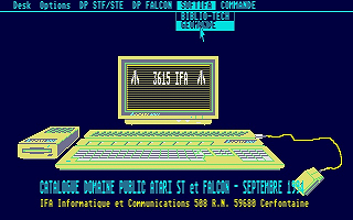Catalogue Domaine Public IFA atari screenshot