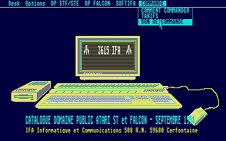 Catalogue Domaine Public IFA atari screenshot