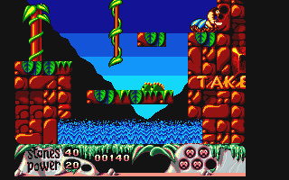 CaveMania atari screenshot