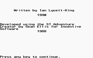 Cave Maze atari screenshot