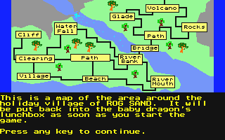 Cave Maze atari screenshot