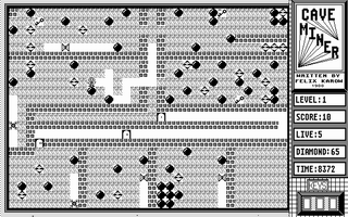 Cave Miner atari screenshot