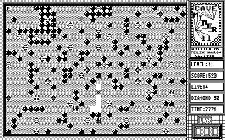Cave Miner II atari screenshot