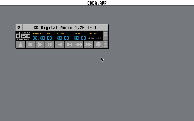 CD Tool atari screenshot