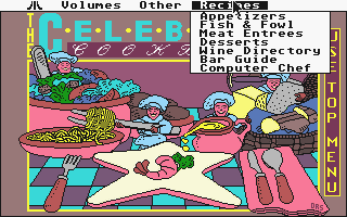 Celebrity Cookbook Vol. 1 atari screenshot
