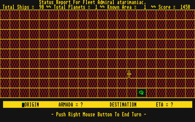 Celestial Caesars atari screenshot