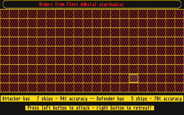 Celestial Caesars atari screenshot