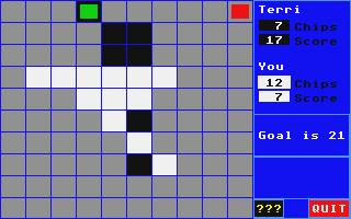 Centerfold Squares atari screenshot