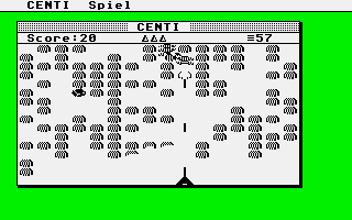 Centi atari screenshot