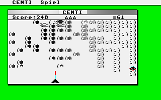 Centi atari screenshot
