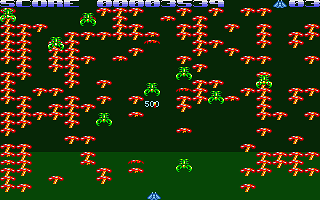 Centipede atari screenshot