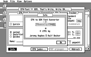 CFN to GEM Font Konverter — screenshot 1