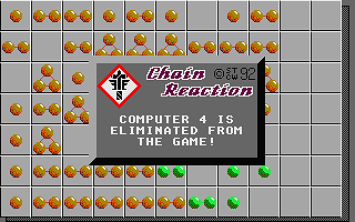Chain Reaction atari screenshot