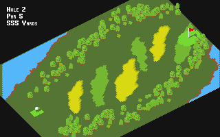 Challenge Golf atari screenshot