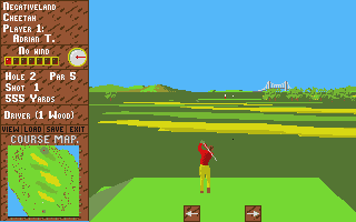 Challenge Golf atari screenshot
