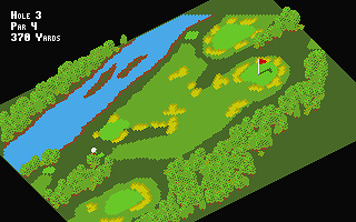 Challenge Golf atari screenshot