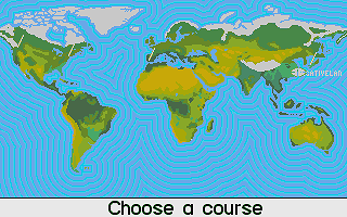 Challenge Golf atari screenshot