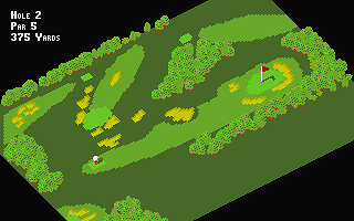 Challenge Golf atari screenshot