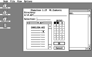 Chameleon atari screenshot