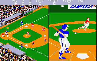 Championship Baseball atari screenshot