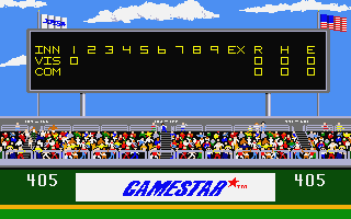 Championship Baseball atari screenshot