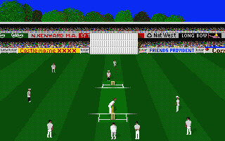 Championship Cricket atari screenshot