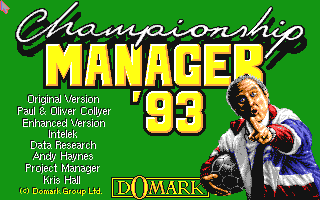 Championship Manager 93 — screenshot 1