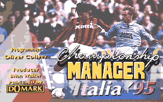 Championship Manager Italia '95 — screenshot 1