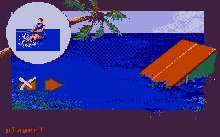 Championship Water-Skiing atari screenshot