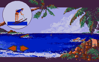 Championship Water-Skiing atari screenshot