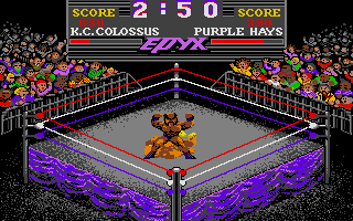 Championship Wrestling atari screenshot