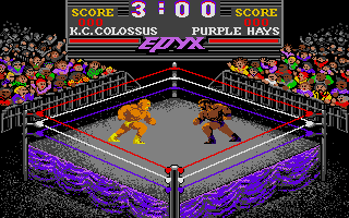 Championship Wrestling atari screenshot
