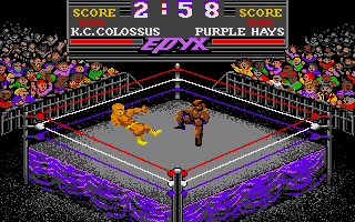 Championship Wrestling atari screenshot