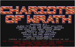 Chariots of Wrath — screenshot 1