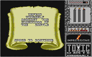 Chariots of Wrath atari screenshot