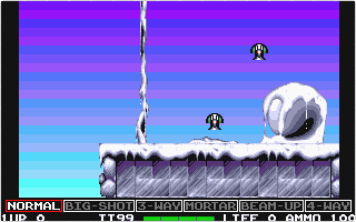 Chart Attack atari screenshot