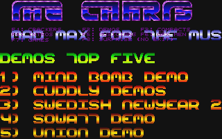 Official Charts 1991 Compilation atari screenshot