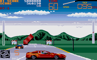 Chase HQ II - Special Criminal Investigation atari screenshot