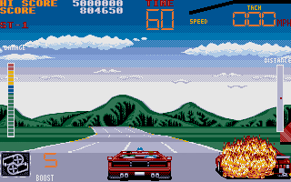 Chase HQ II - Special Criminal Investigation atari screenshot