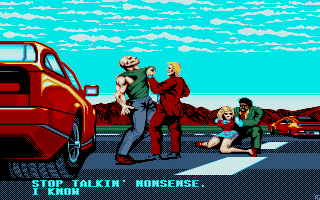 Chase HQ II - Special Criminal Investigation atari screenshot